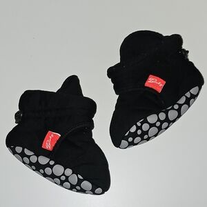 Black Baby Booties